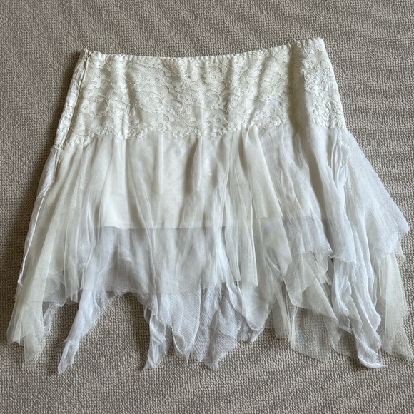 Free People x Brenda Knight chiffon fairy mini skirt - Picture 6 of 8